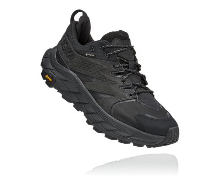 Hoka One One Anacapa Low Gore-tex Moški Čevlji Črna / Črna SI-162409V